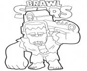 Printable Brawl Stars Frank coloring pages