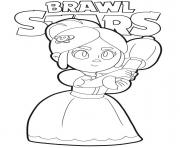 Printable Brawl Stars Piper coloring pages