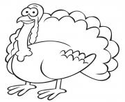 Printable happy turkey thanksgiving 14 october coloring pages