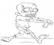 walking dead zombie coloring pages