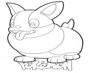 Printable Yamper Pokemon coloring pages