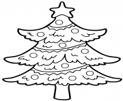 Printable creative christmas tree  coloring pages
