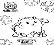 Pikmi Pops Season 4s Trumble The Cow coloring pages