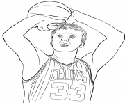 Printable larry bird coloring pages