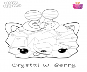 Printable Num Noms Crystal Wildberry Candy coloring pages