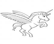 Printable unicorn ready to fly a4 coloring pages