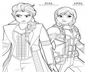 Printable ant man anna and scarlet witch elsa disney avengers coloring pages