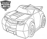 Printable Transformers Rescue Bots Bumblebee coloring pages