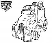 Printable Transformers Rescue Bots Car coloring pages
