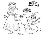 Printable frozen anna olaf adventure Frozen coloring pages