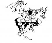 Printable Preyas Dragon Bakugan coloring pages