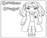Printable Hermione Granger coloring pages