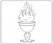 Printable Goblet Of Fire coloring pages