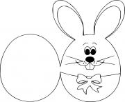 Easter Bunny Egg coloring pages