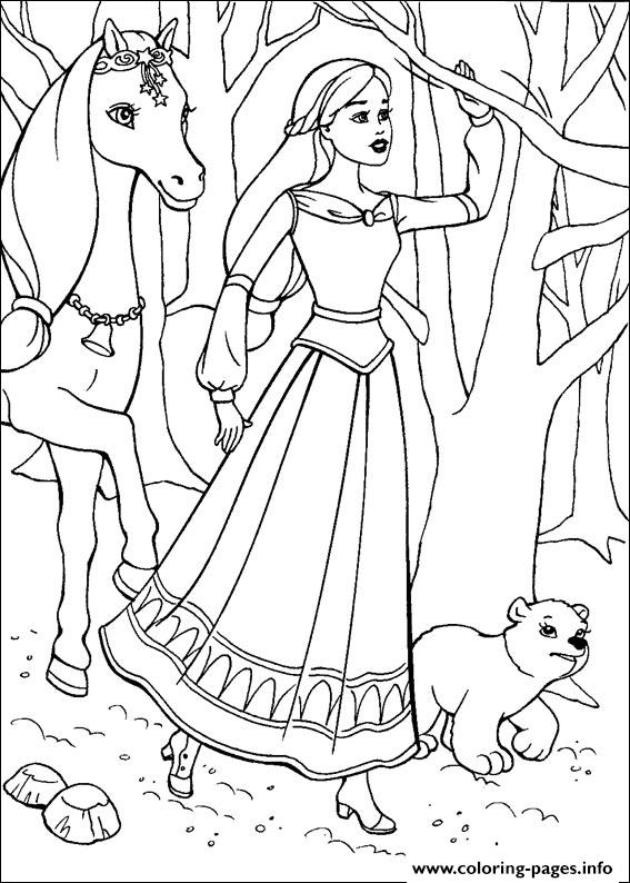 Barbie Magic Pegasus 11 coloring