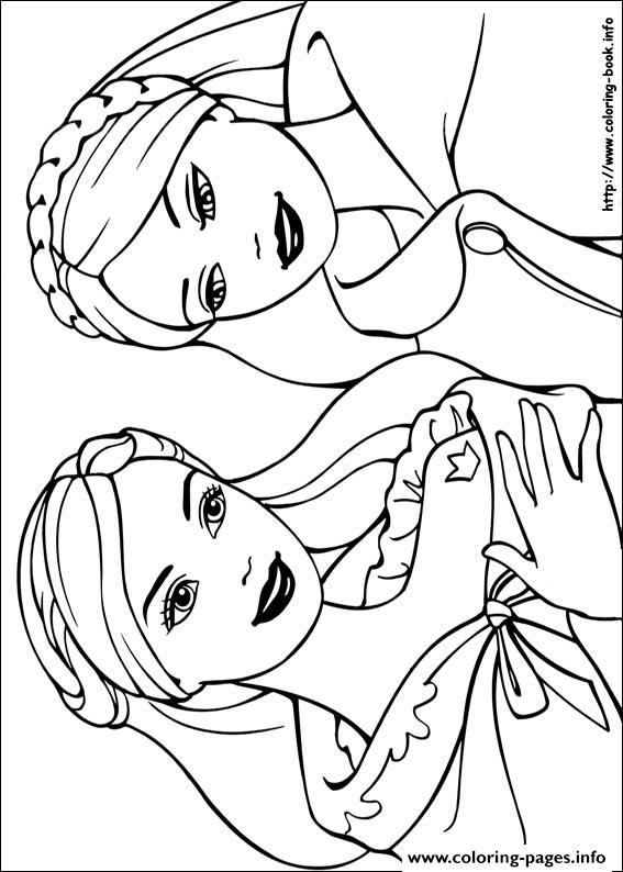 Barbie Princess 01 coloring