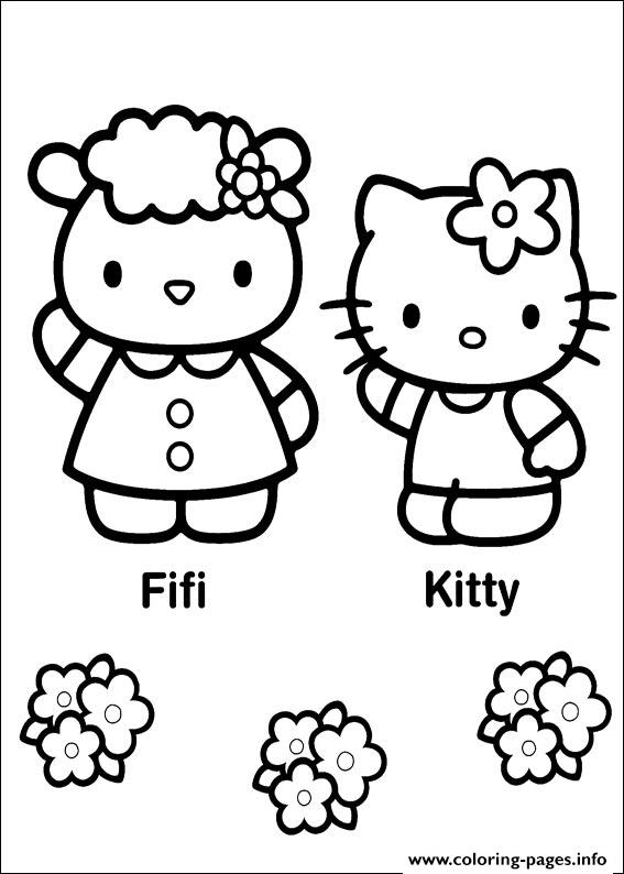 Hello Kitty 27 coloring