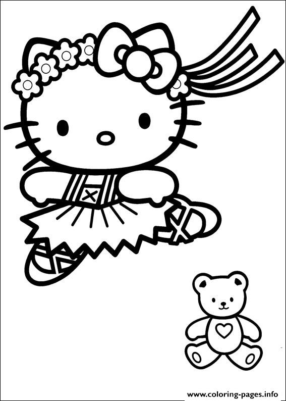 Hello Kitty 16 coloring