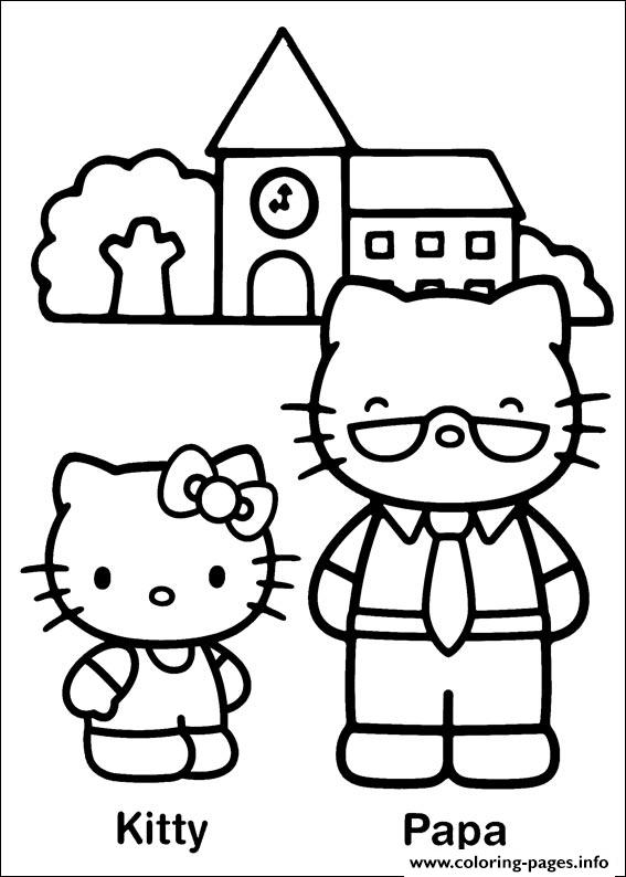 Hello Kitty 19 coloring