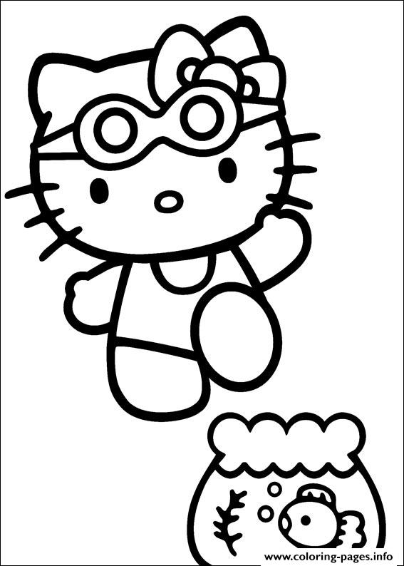 Hello Kitty 21 coloring pages