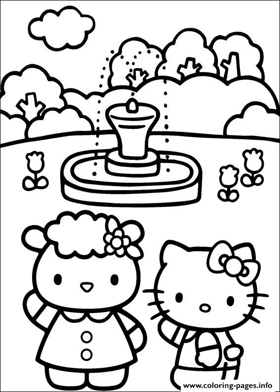Hello Kitty 28 coloring