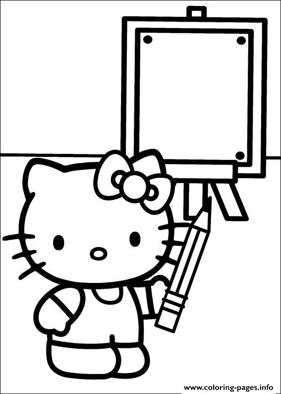 Hello Kitty 33 coloring