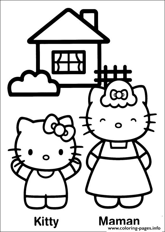 Hello Kitty 17 coloring