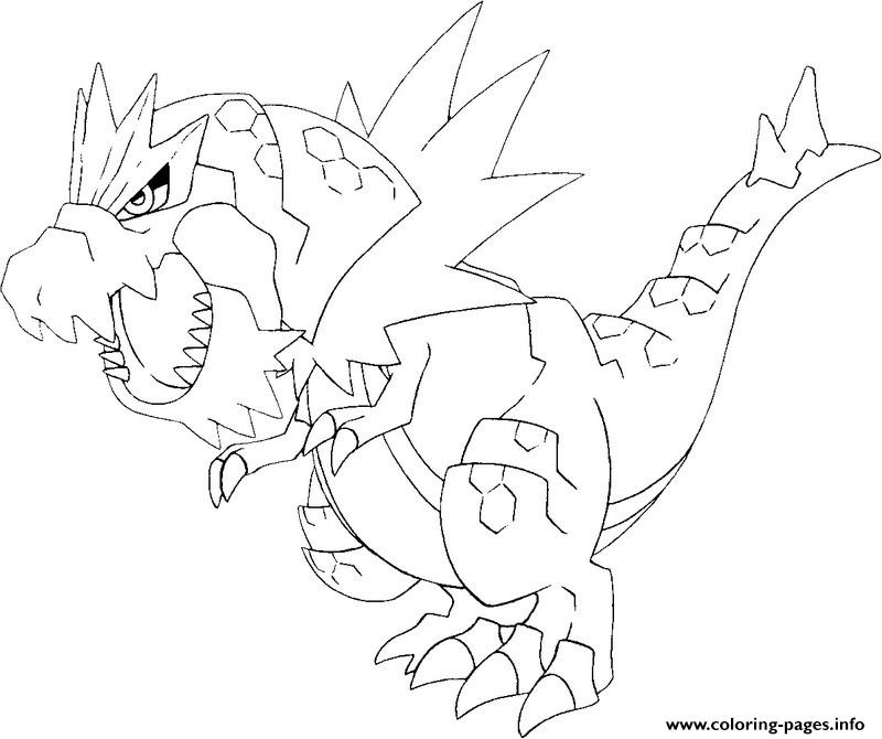 Pokemon X Ex 18 Coloring Pages Printable