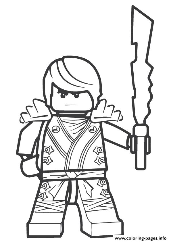 Ninjago Sensei Garmadon Coloring page Printable