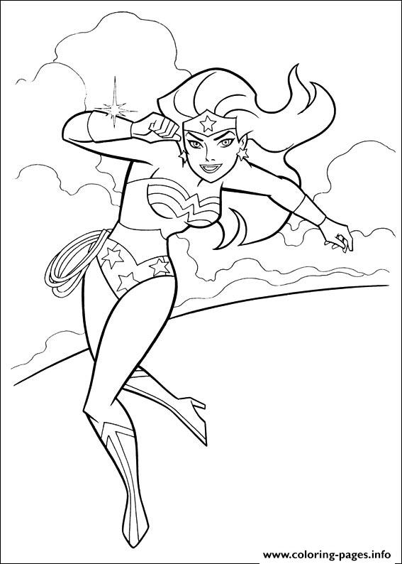 Wonder Woman 01 coloring
