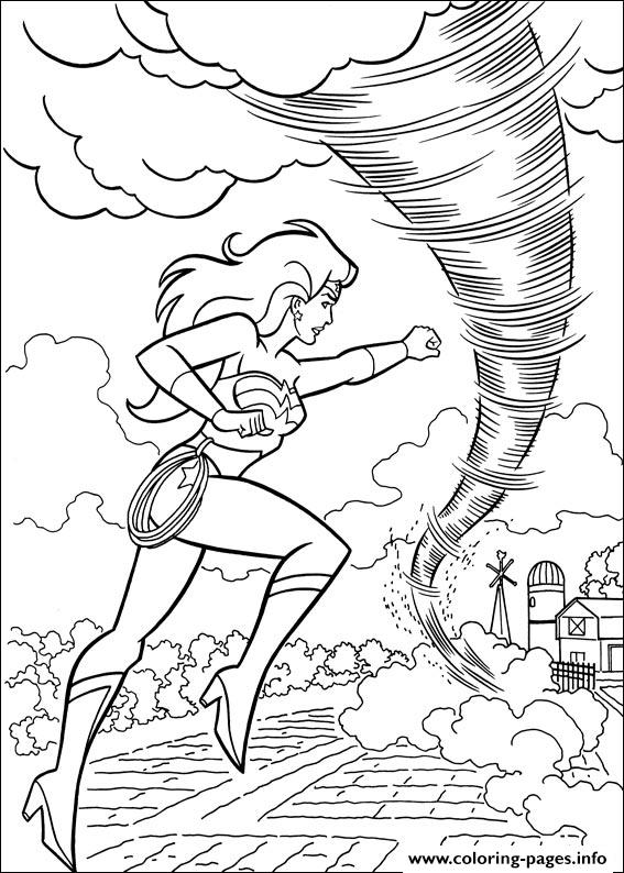 Wonder Woman 21 coloring