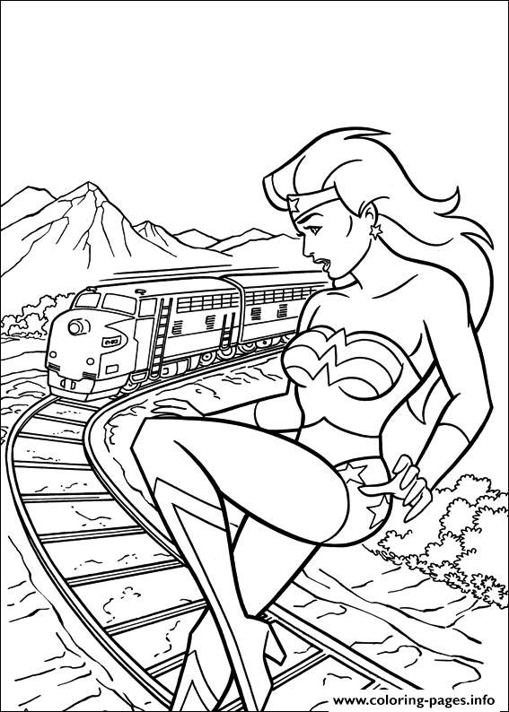 Wonder Woman 26 coloring