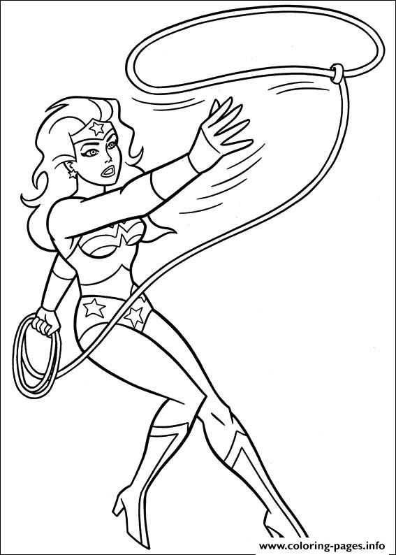 Wonder Woman 36 coloring