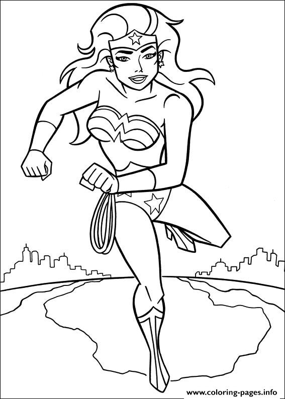 Wonder Woman 44 coloring