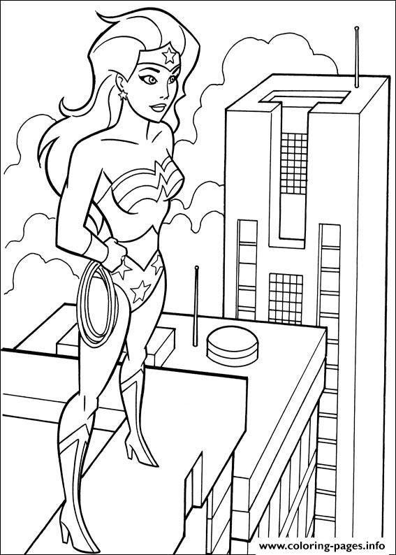 Wonder Woman 48 coloring