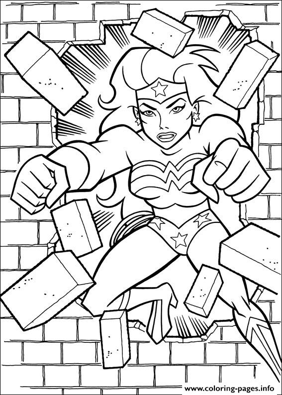Wonder Woman 29 coloring