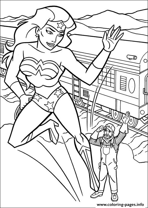 Wonder Woman 32 coloring