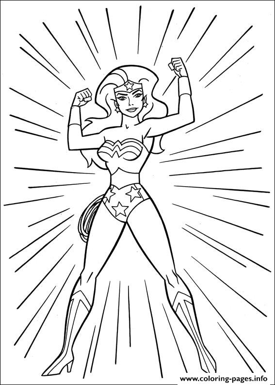 Wonder Woman 53 coloring