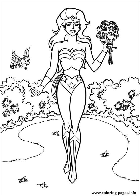 Wonder Woman 27 coloring