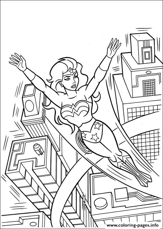 Wonder Woman 61 coloring