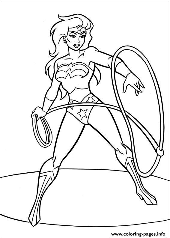 Wonder Woman 37 coloring