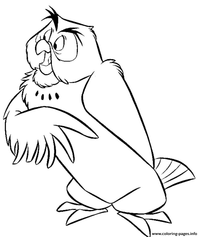 Disney Owl  Preschool26c7 coloring