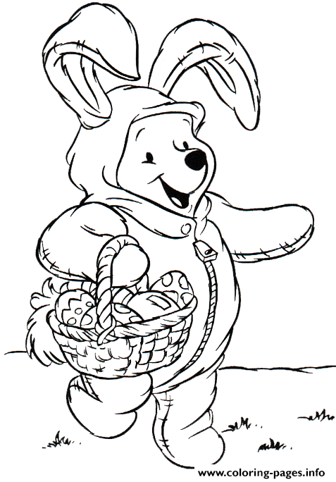 Easter  Disney Winnie The Pooh9749 coloring