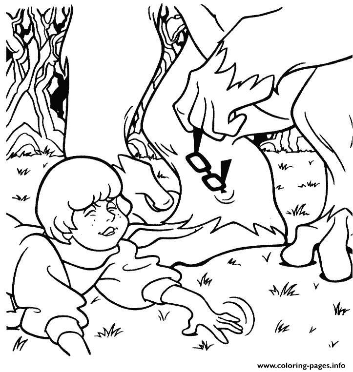 Velma Lost Her Glasses Scooby Doo 883c coloring