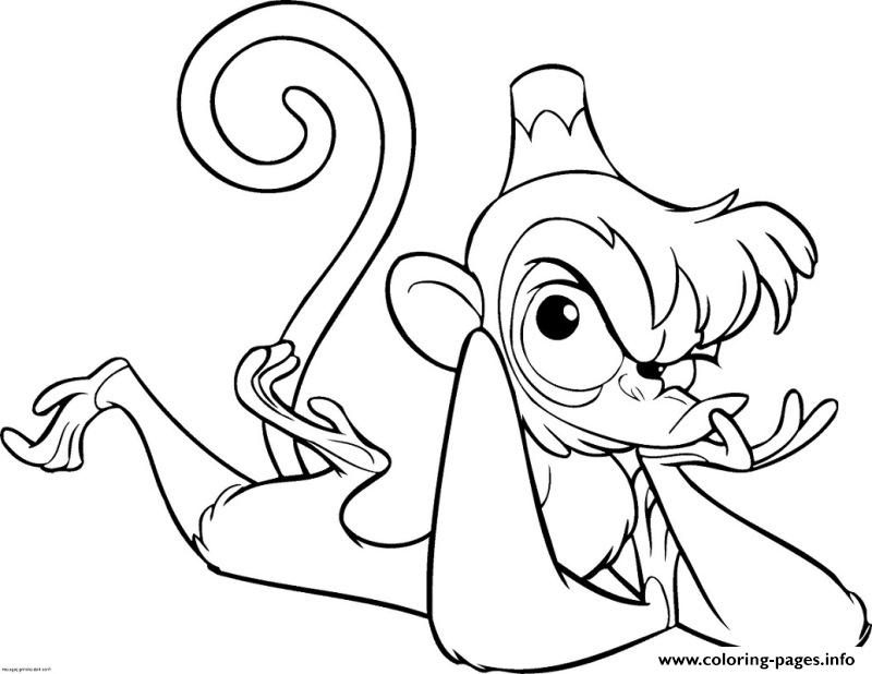 Grumpy Abu Disney Princess S55fd coloring