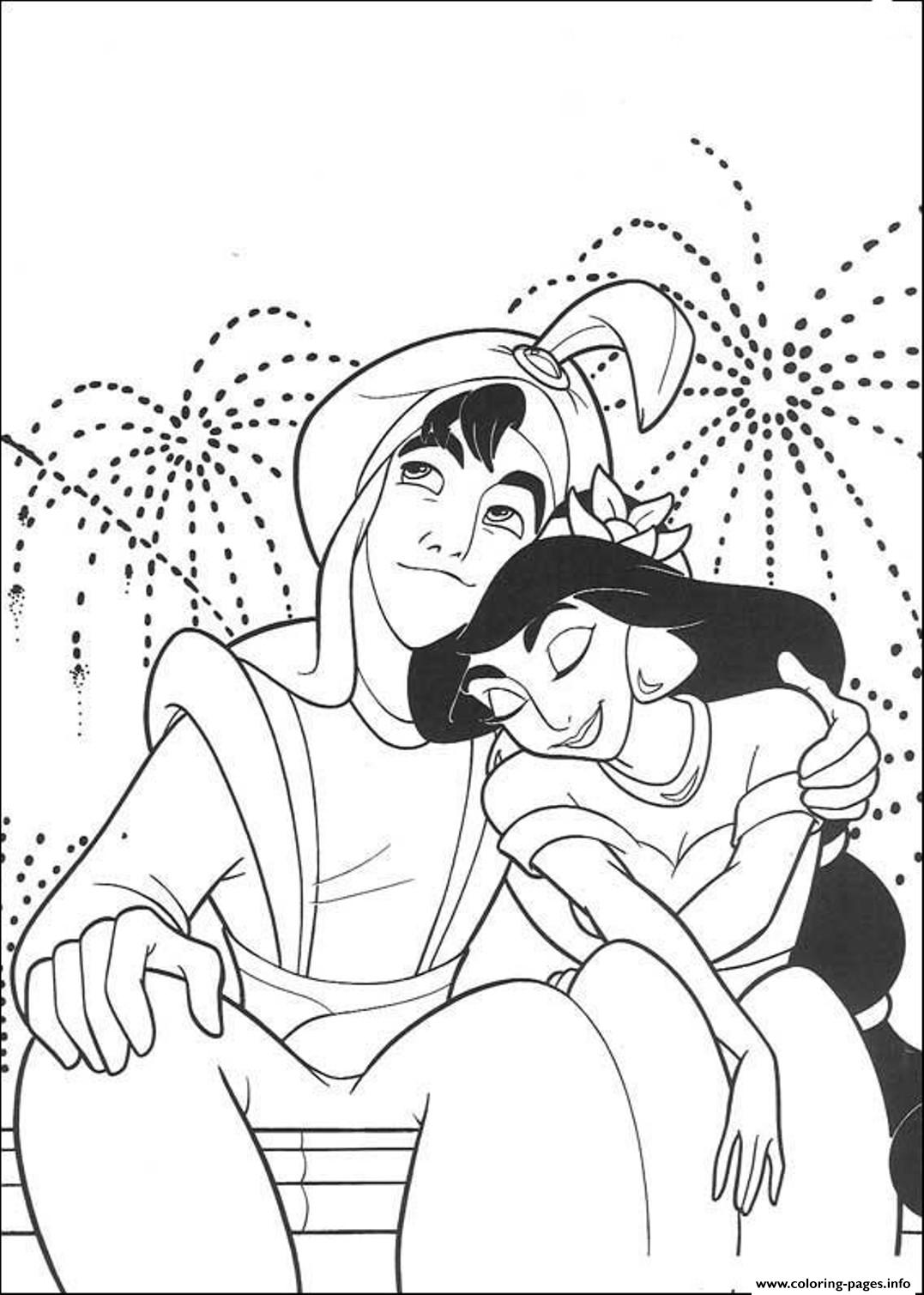 Aladdin S Free Picture75f1 Coloring page Printable