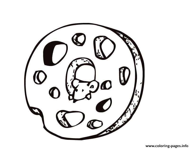 Letter O Cheese Alphabet S5e77 coloring pages