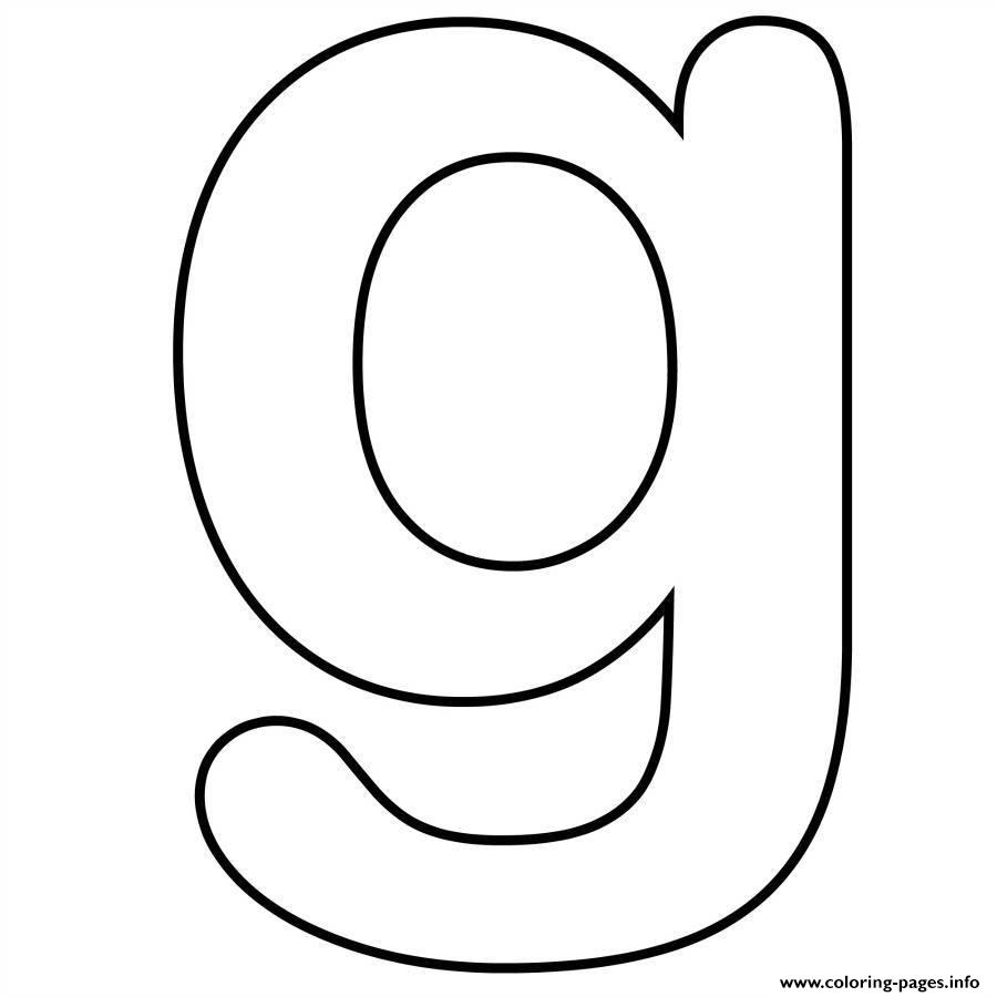Coloring Pages Alphabet G Lowercase Free40ff Coloring page Printable