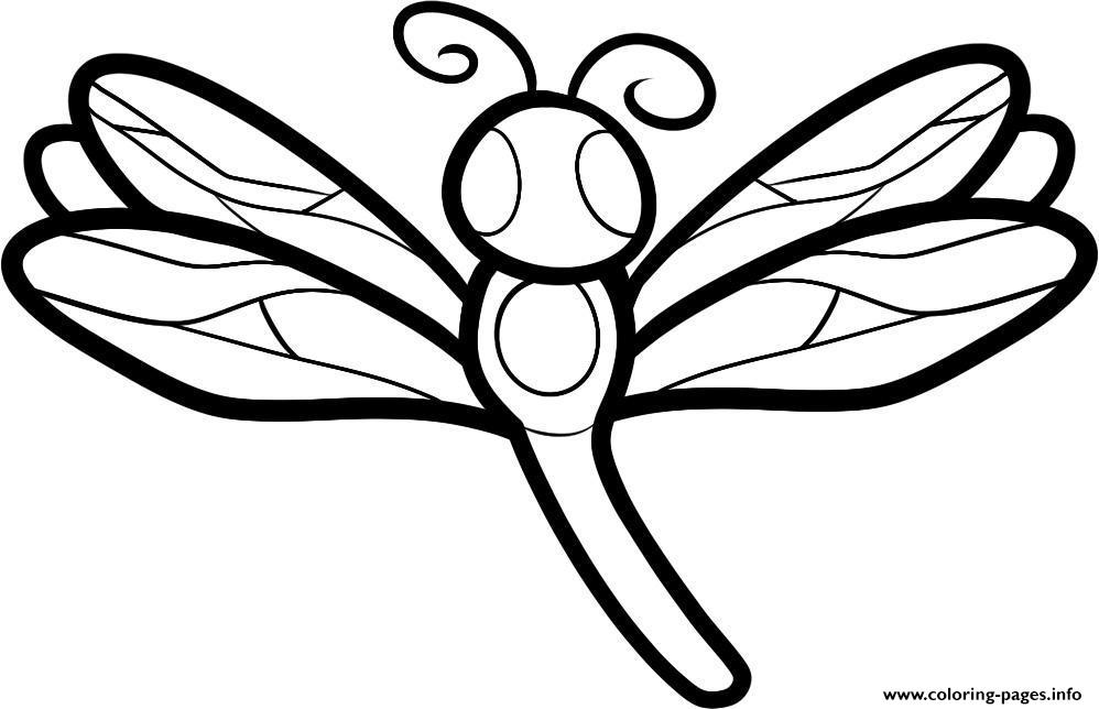 Dragonfly Animal  For Kids1abc coloring