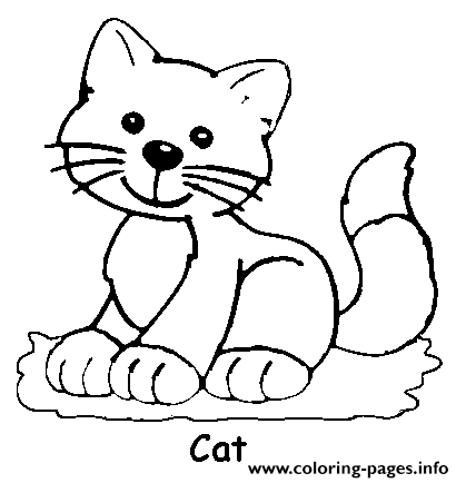 Cat S Printable Animals74e9 Coloring page Printable